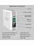Qi Kablosuz Şarj Güç Bankası, 3-In-1 Kablosuz Şarj / Uluslararası Duvar Şarj Güç Bankası ile LED Ekran ile iPhone 11 Pro Max Xs Max Xr Galaxy Note 10 Artı S10 S9 Plus, (Beyaz) 4