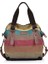Bayan Tuval Omuz Çantası Casual Kadın Çanta Bayanlar Moda Lüks Tasarımcı Crossbody Çanta Kadın Tote Çanta | 1