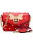 Yeni Inci Bal Arı Çanta Çok Yönlü Mizaç Tek Omuz Messenger Çanta Tatlı Lady Moda Çantası (Kırmızı) (Yurt Dışından) 1
