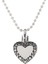 Kalp Şeklinde Kolye Kolye Zincir ile 75 cm / 29 Inç Kremasyon Külleri Locket | Kolye (Yurt Dışından) 1