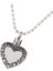Kalp Şeklinde Kolye Kolye Zincir ile 75 cm / 29 Inç Kremasyon Külleri Locket | Kolye (Yurt Dışından) 2