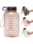 Yarım Galon 2.2l Spor Su Şişesi (Turuncu) 3