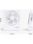 Taşınabilir Yurt Masaüstü Elektrik Fan USB Şarj Mini Fan (Yurt Dışından) 2