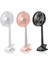 Çok Fonksiyonlu Ayarlanabilir USB Şarj Klibi Masaüstü Elektrikli Fan, 4 Hız Kontrolü (Siyah) (Yurt Dışından) 2