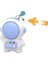 6052 USB Şarj Mini Astronot Şekli Bladeless Fan (Mor) (Yurt Dışından) 1