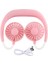 Çok Fonksiyonlu Taşınabilir Ayarlanabilir Giyilebilir Spor Fan (Coral Red) (Yurt Dışından) 3