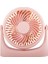 Jd-Q1 Ofis Öğrenci Yurt Mini Sessiz USB Fan (Pembe) (Yurt Dışından) 1