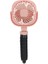 Ahtapot Arabası Deformasyonu Fan Masaüstü Taşınabilir El Tipi USB Küçük Fan, Renk: 2200MAH Pembe (Yurt Dışından) 1