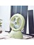 Mini USB Şarj Edilebilir Sprey Fan Öğrenci Yurt Ofis Masaüstü Sessiz Fan (Buzlu Matcha Green) (Yurt Dışından) 2