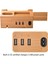 Çoklu USB Portları Şarj Dock Standı Station Bambu Baz Şarj Tutucu Apple Watch Için Iwatch Için iPhone Bambu 3 USB Bağlantı Noktaları | Telefon Sahipleri ve standları (Abd Fişi) 2