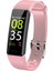 Y39 IP68 Su Geçirmez Bileklik Kalp Hızı Kan Basıncı Monitör Kamera Kontrolü Spor Akıllı Izle Pembe Renk 1