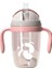Bebek Besleme Şişesi Yenidoğan Süt Şişeleri Çocuklar Su Kupası ile Sling Karikatür Taşınabilir Sızdırmaz 3in1 Çocuk Drinker Bardaklar | Kupalar (Pembe) 1
