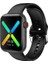 Bluetooth Çağrı Akıllı Izle Kadınlar Spor Izci Kalp Hızı Tam Dokunmatik Akıllı Izle Erkekler Spor Akıllı Saatler (Siyah) 1
