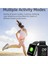Bluetooth Çağrı Akıllı Izle Kadınlar Spor Izci Kalp Hızı Tam Dokunmatik Akıllı Izle Erkekler Spor Akıllı Saatler (Siyah) 3