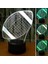 3D LED Gece Işık Futbol Desen 7 Renk Değişimi LED Masa Masası Lambası Boys Hediye (Yurt Dışından) 1