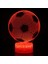 Futbol Futbol Topu 3D Illusion Görsel Nightlight Resepsiyon Masa Lambası Odası Dekor (Yurt Dışından) 4
