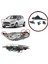 Otomotiv BHL557 Ford Fiesta 2014-2019 Için Sağ Ön Far Ayağı Tamir Takımı D2BZ13008J 2