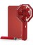 UP030 Mini Elde Taşınma Fan Retro Taşınabilir Sessiz Küçük Fan (Kırmızı)(Yurt Dışından) 1