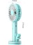 Fermuar Fan USB Mini Elde Taşınabilir Fan Taşınabilir Stand Base (Lvory White)(Yurt Dışından) 3