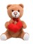 Sevdiklerinize Özel Kalp Tutan, Şirin Peluş Ayıcık - 30 cm 1