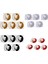 5 Parça Araba Sticker Vücut Çıkartması Sticker Yan Çizgiler - Siyah (Yurt Dışından) 3