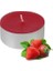 25 Li Kokulu Kırmızı Tealight Mum 1