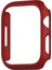 Apple Watch Uyumlu 7 41 mm Önü Açık Sert Plastik Kılıf - Bordo KN04 1