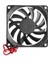 Dc 12V Fan 80X80MM 8X8CM Sessiz 2 Pin Fırçasız Soğutucu Kuluçka 1