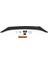 Tourneo Custom 2012 - 2017 Ön Kaput Koruyucu Rüzgarlığı Piano Black 3.2 mm Kalın Plastik 4