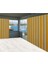 Balkon Perdesi Sarı Kalın Çizgili 750X250 1