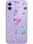 Apple iPhone 12 Mini Pop Art Sticker Tasarımlı Kılıf 5