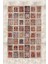 Kilim Desenli Otantik Eskitme Bej Kaydırmaz Kesme Yıkanabilir Ince Halı 2
