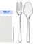Tek Kullanımlık 5’li Çatal Kaşık Seti 1000'li 1