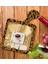 Gift Retro Motif Tasarımlı Kare Şeklinde Doğal Ahşap Servis ve Sunum Tabağı Model 15 2