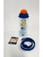 Lacivert Blue-Me Tritan Desenli Pipetli Matara 500 ml 1