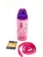 Pembe Crystal Tritan Desenli Pipetli Matara 500 ml 2