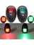 Çift Yay Navigasyon Işık Su Geçirmez 12 V LED Kırmızı Yeşil Deniz Tekne Yat Blk (Yurt Dışından) 2