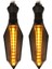 2x Motosiklet Akan LED Dönüş Sinyal Göstergesi Işık Uyarı Lambası Evrensel (Yurt Dışından) 1