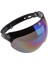 Motosiklet Scooter 3/4 Açık Yüz Kask Renk Ayna Lens Renkli ile Visor Flip Up Yukarı (Yurt Dışından) 1