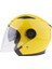 Açık Yüz 3/4 Nokta Motosiklet Kask - Boyut ve Renk Sarı Xl Seçin (Yurt Dışından) 1