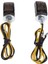 LED Mini Küçük Küçük Göstergeler Sinyalleri Turnuda Hafif Motosiklet Amber 4pcs (Yurt Dışından) 2