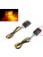 LED Mini Küçük Küçük Göstergeler Sinyalleri Turnuda Hafif Motosiklet Amber 4pcs (Yurt Dışından) 5