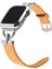 Apple Watch Uyumlu 7 41MM Aşınmalara ve Çizilmeye Dayanıklı Suni Deri Kordon (Kasa Koruma Dahil Değildir) 1