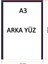 A3 Kısa Kenar Açık Mavi Mıknatıslı Magnet Çerçeve (10'lu Paket) 3