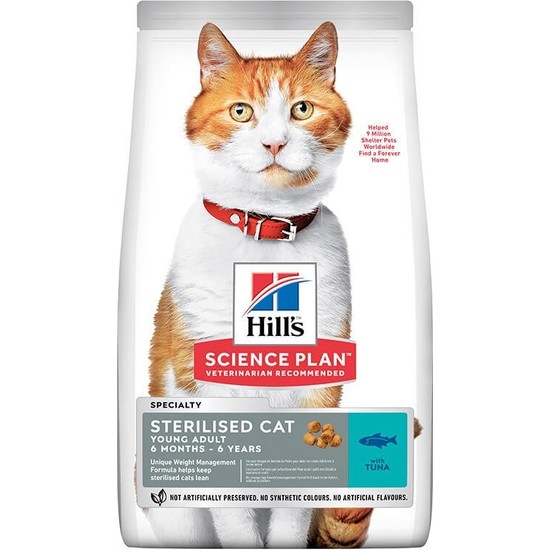 Hills Young Sterilised Ton Balıklı Kısırlaştırılmış Kedi Fiyatı