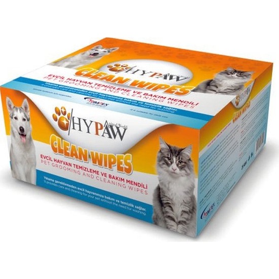 Hypaw Clean Wipes Kedi ve Köpekler Için Temizleme ve Bakım Fiyatı