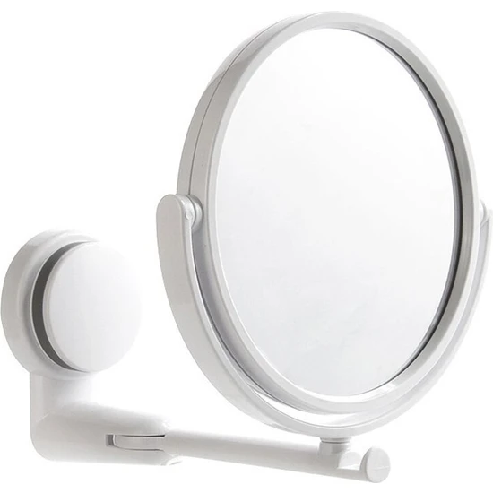 Katlanır Makyaj Aynası Duvar Montaj Matkap Olmadan Vanity Ayna Döner Banyo Aynası Emme Katlama Kol Uzatın Tıraş Aynası | Banyo Aynaları