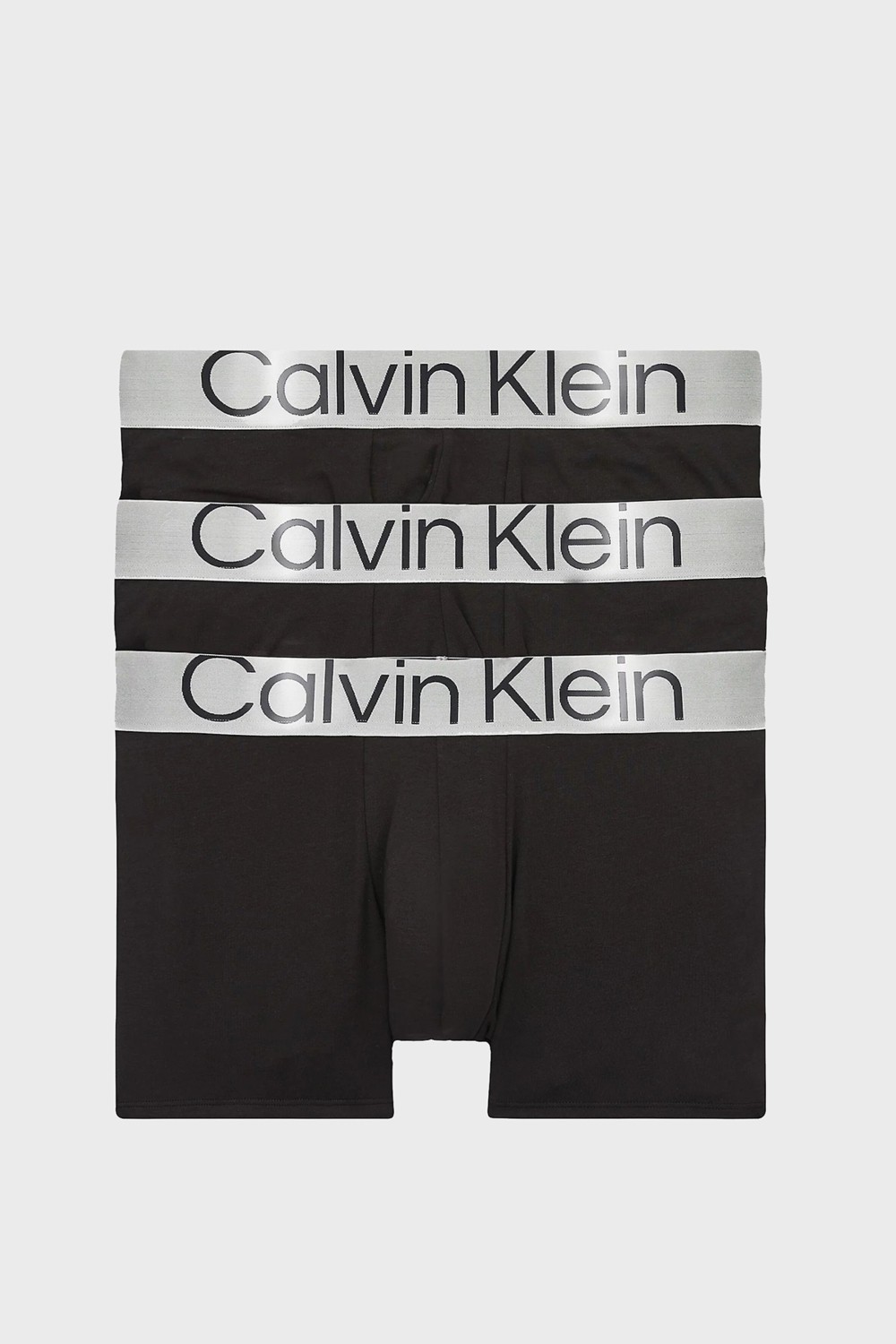 Calvin Klein Logolu Elastik Bel Bantlı Pamuklu 3 Pack Boxer Erkek Boxer 000NB3130A 7V1