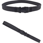 Siyah Ince Palaska - Ayarlanabilir Cırtlı Outdoor Kemer - 4 cm