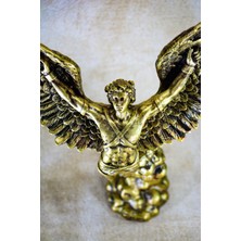 Narçiçeği Takı ve Hediyelik Yunan Kahraman Icarus Altın Heykel Biblo